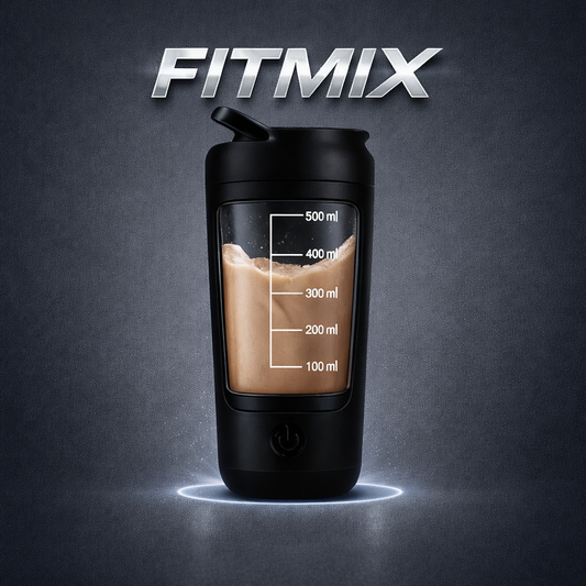 𝗙𝗜𝗧𝗠𝗜𝗫 Shaker, Dein Shake in 8 Sekunden-Keine Klumpen, Kein Aufwand!