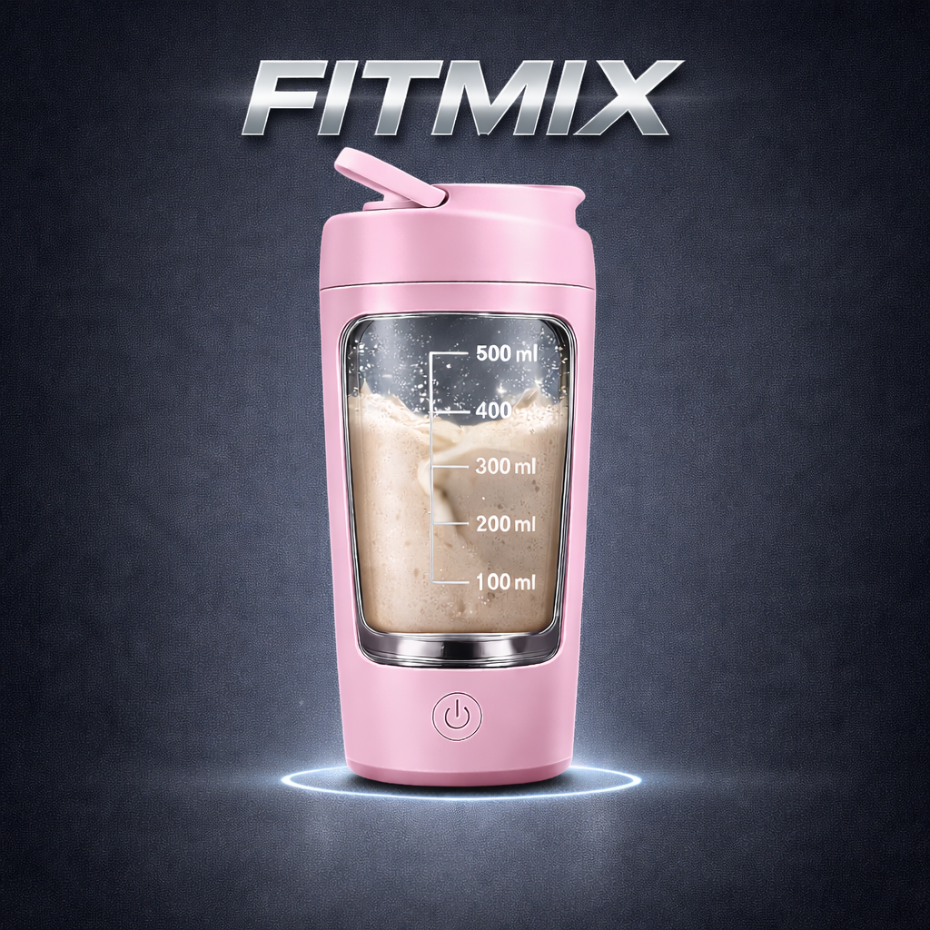 𝗙𝗜𝗧𝗠𝗜𝗫 Shaker, Dein Shake in 8 Sekunden-Keine Klumpen, Kein Aufwand!