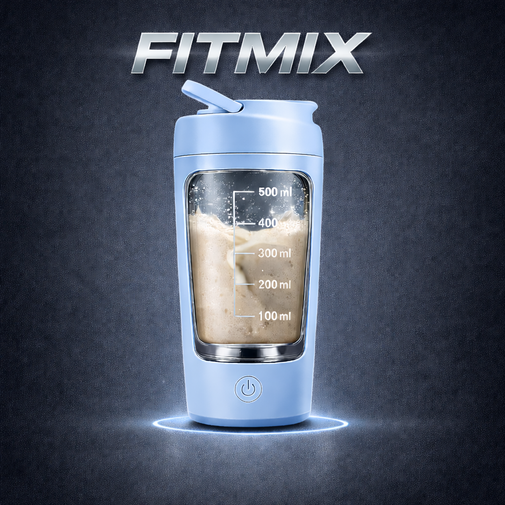 𝗙𝗜𝗧𝗠𝗜𝗫 Shaker, Dein Shake in 8 Sekunden-Keine Klumpen, Kein Aufwand!